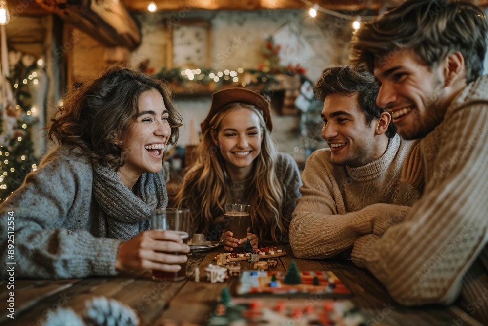 a group of people sitting around a table playing a game a group of people sitting around a table playing a game