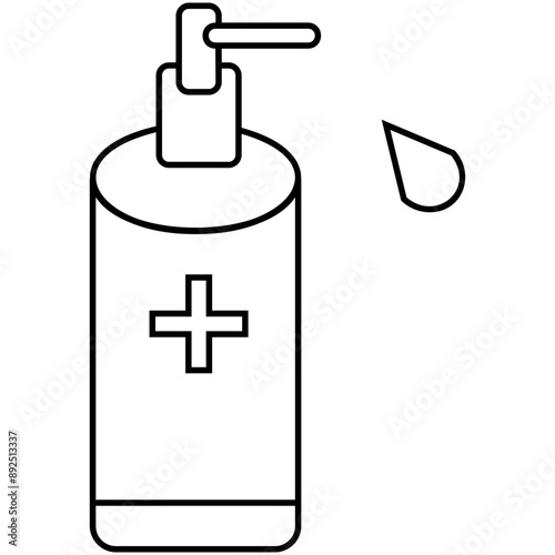 Hand Sanitizer Icon
