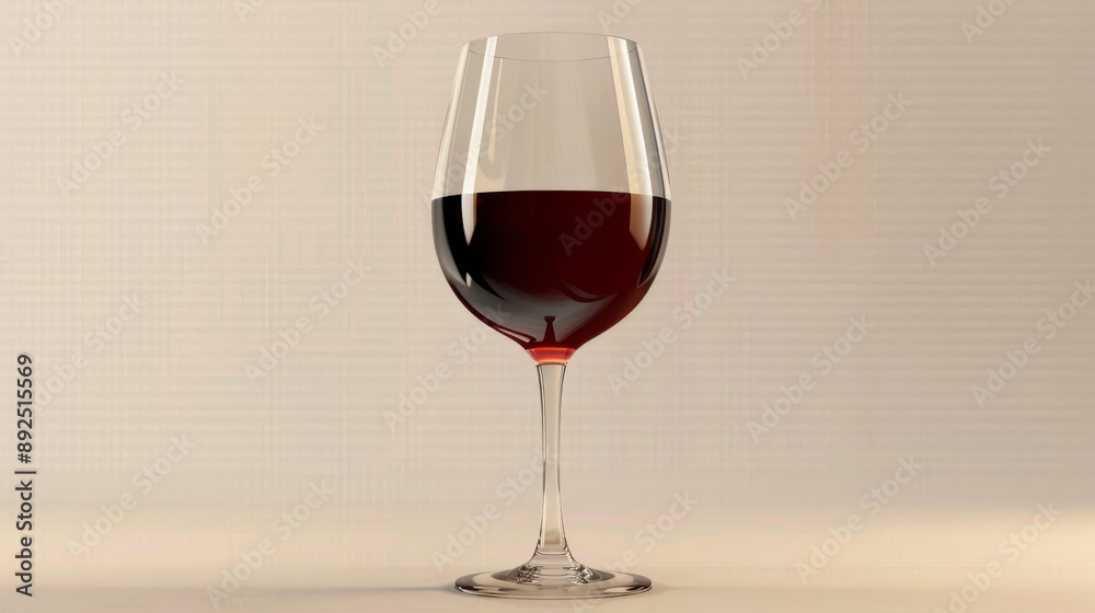 Glass of Malbec wine, isolated on transparency background Glass of Malbec wine, isolated on transparency background