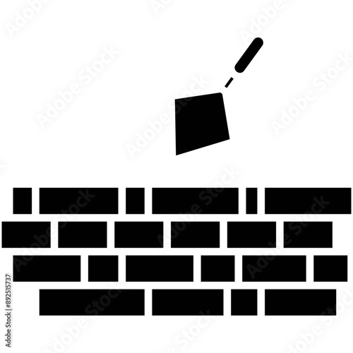 Bricklaying Icon