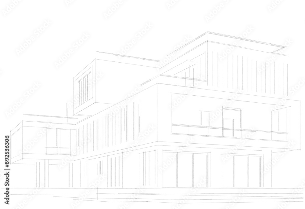 sketch of building sketch of building