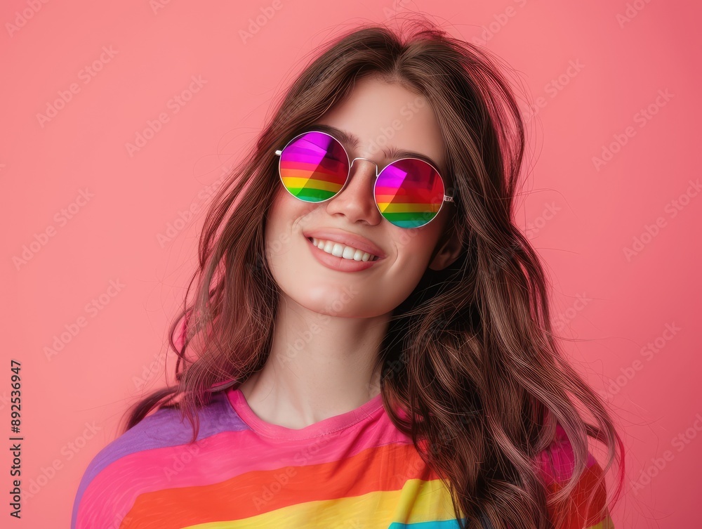 portrait of a girl in sunglasses portrait of a girl in sunglasses