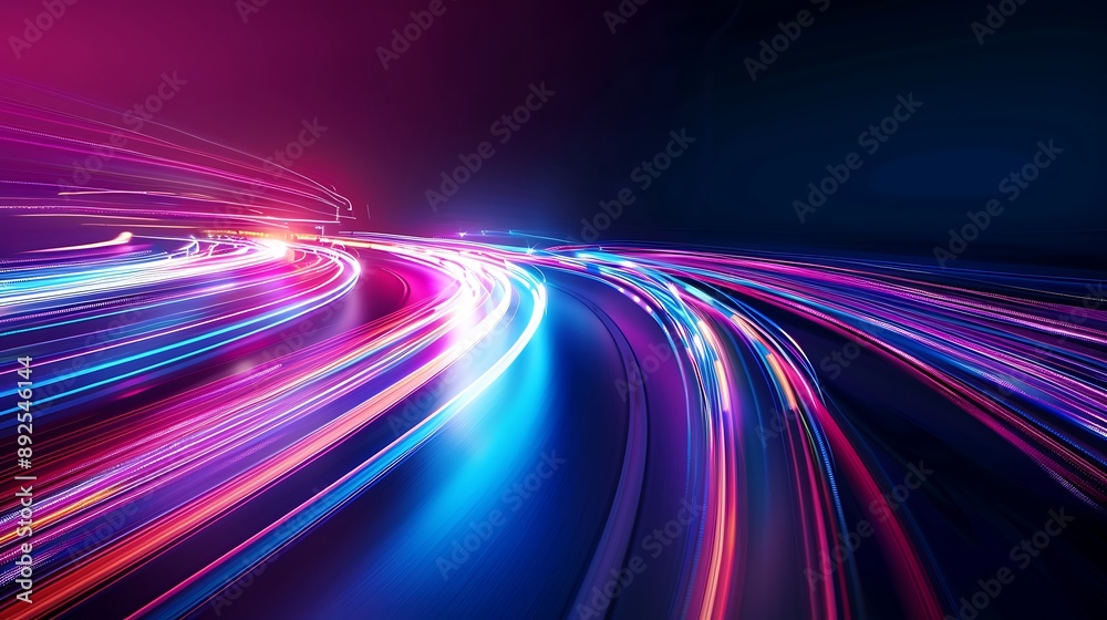 Abstract high speed light background Abstract high speed light background