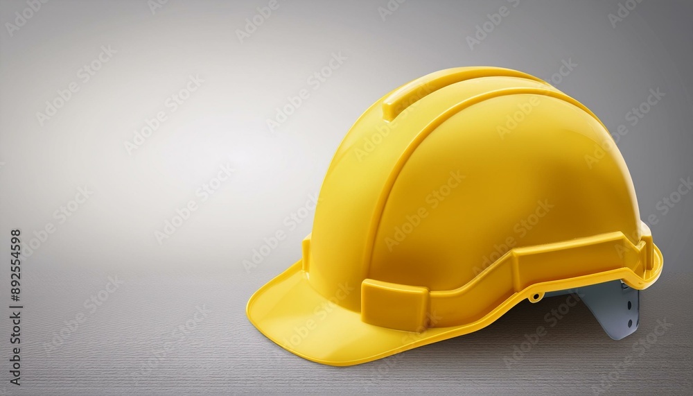 Yellow Helmet Safety: 3D Realistic Design for Construction and Industry Yellow Helmet Safety: 3D Realistic Design for Construction and Industry