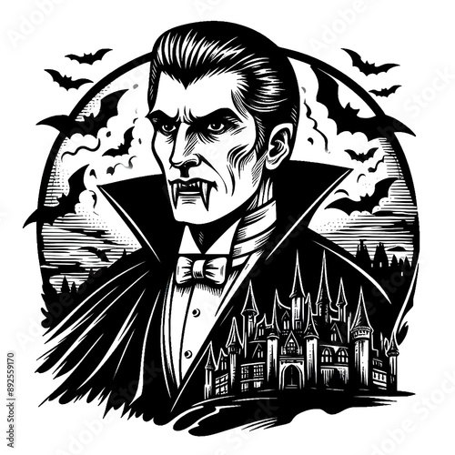 dracula illustration photo