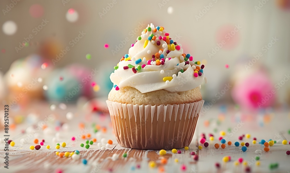 A Sprinkled Cupcake Delight A Sprinkled Cupcake Delight
