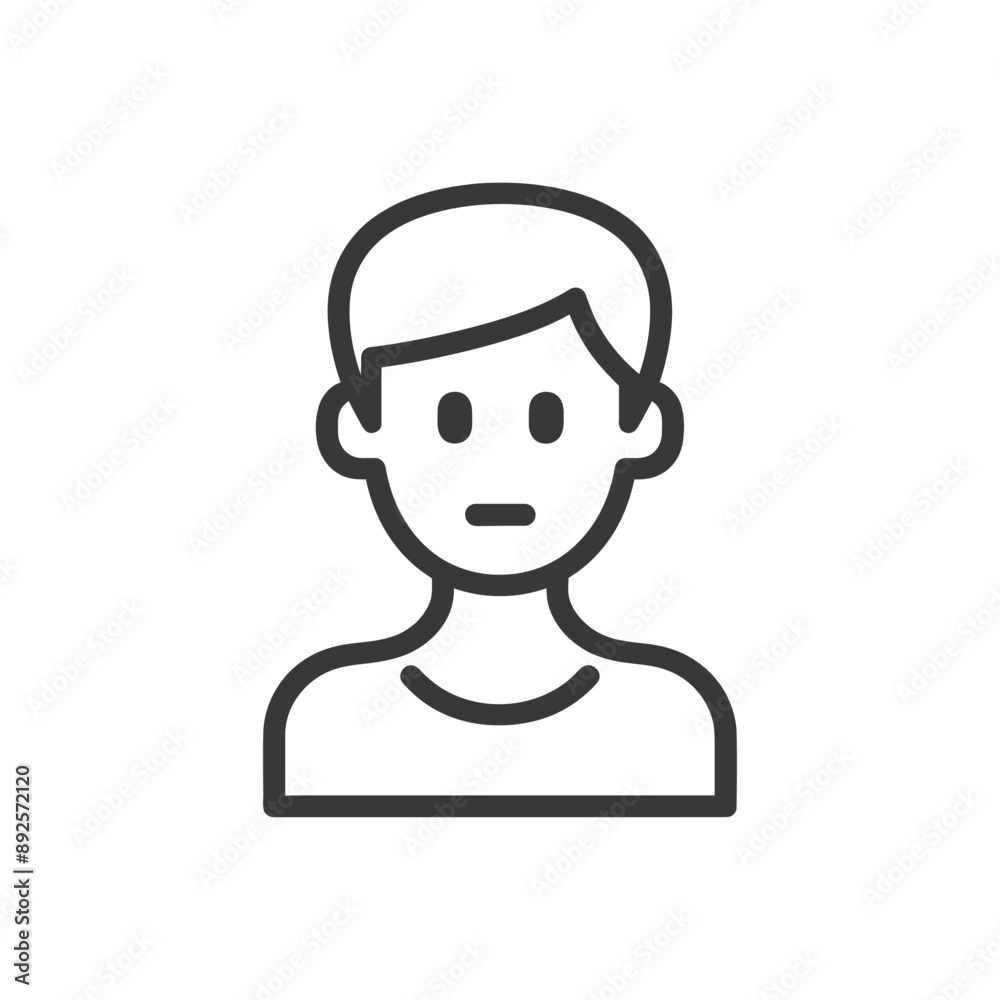 user minimalist line art icon logo symbol user minimalist line art icon logo symbol