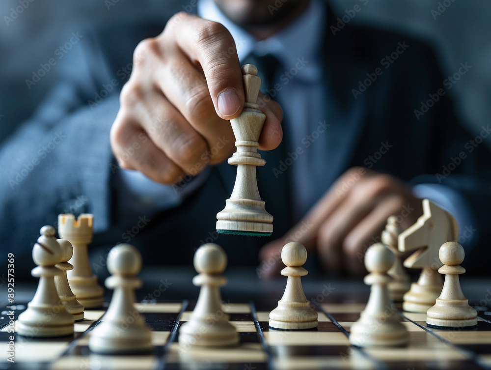 Strategic Chess Move