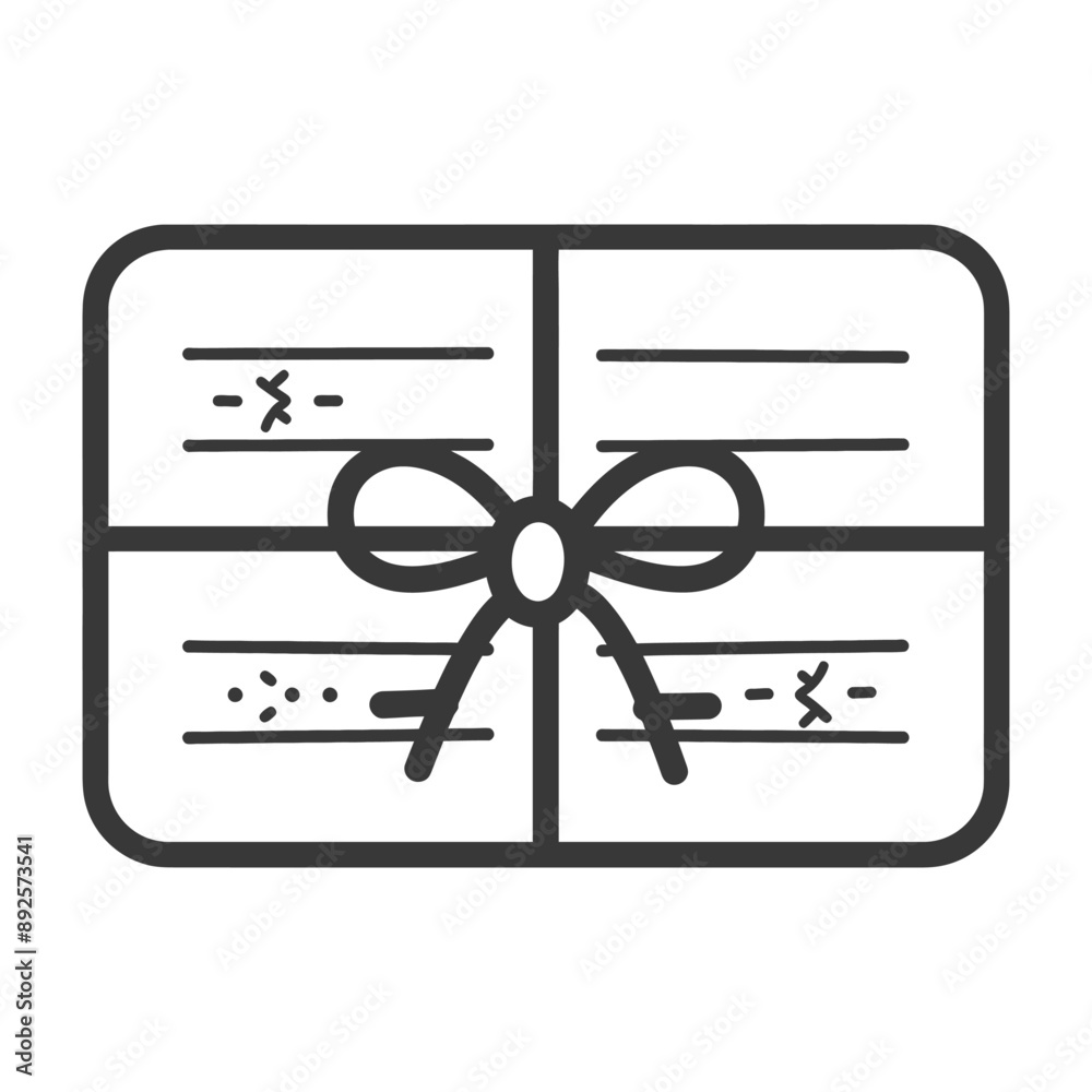 voucher minimalist line art icon logo symbol voucher minimalist line art icon logo symbol