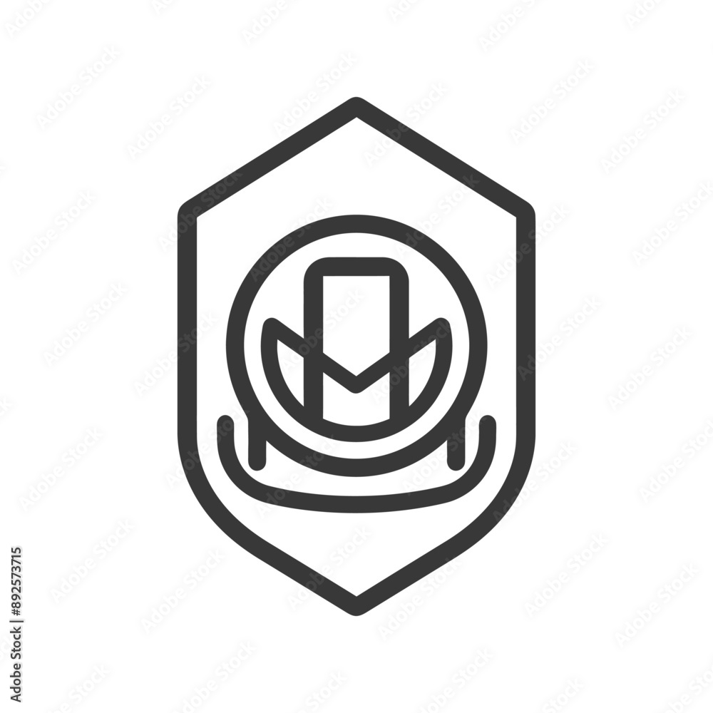 warranty minimalist line art icon logo symbol warranty minimalist line art icon logo symbol