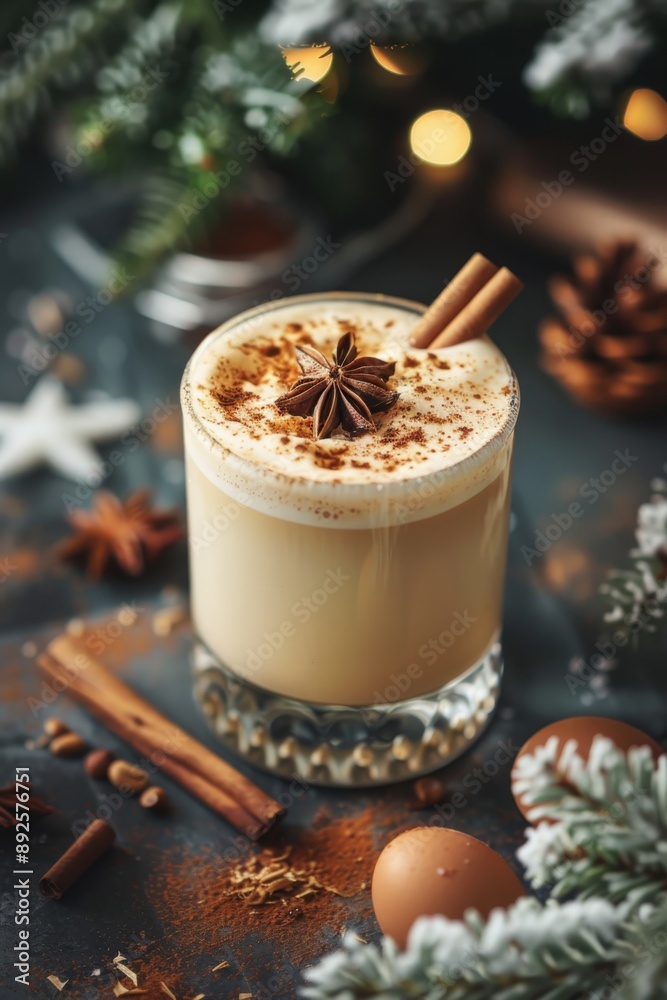 Get ready to indulge in the creamy delight of egg nog on this special day! A festive design to spread the cheer on social media. Get ready to indulge in the creamy delight of egg nog on this special day! A festive design to spread the cheer on social media.