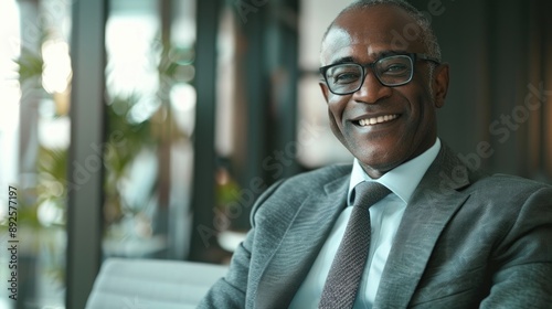 A man in a suit and tie smiling at the camera, perfect for corporate or professional use