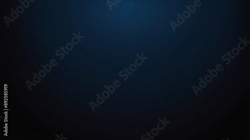 Abstract Dark Blue Gradient Background photo