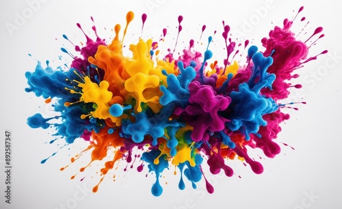 Vibrant Paint Splash