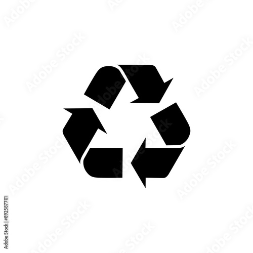 3R Sign, Reduce, Reuse, Recycle Icon Symbol, can use for Pictogram, Apps, Website, Environmental Poster Theme, Logo Gram, Label, Mark or Graphic Design Element. Format PNG