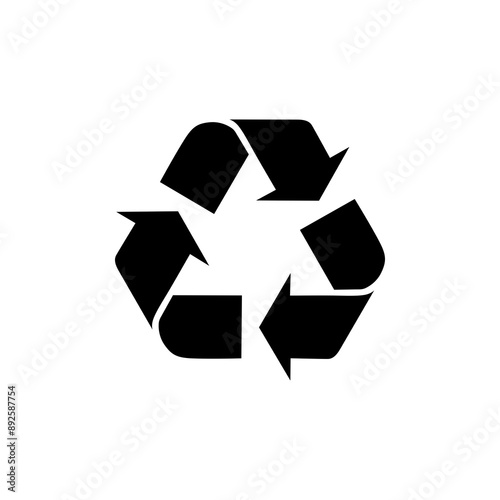 3R Sign, Reduce, Reuse, Recycle Icon Symbol, can use for Pictogram, Apps, Website, Environmental Poster Theme, Logo Gram, Label, Mark or Graphic Design Element. Format PNG