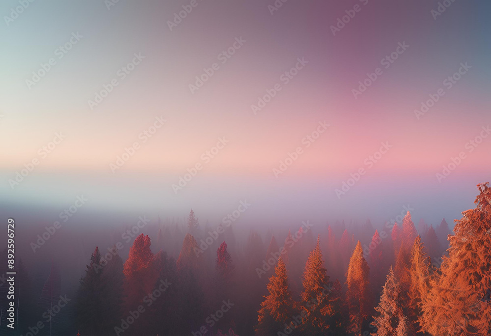 Fototapeta premium sunrise in the mountains