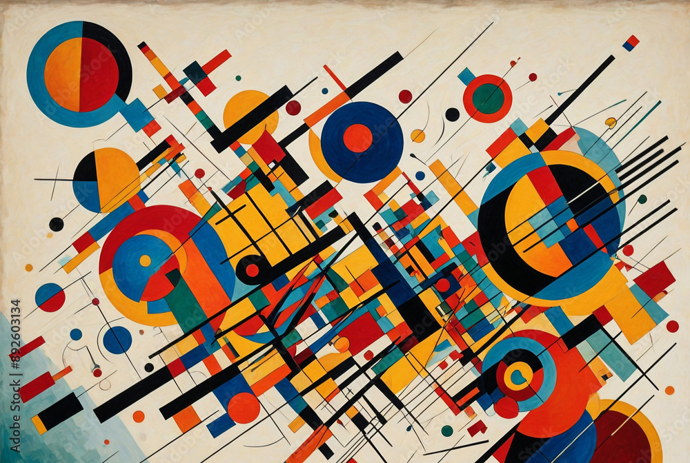 Obraz premium abstract music background