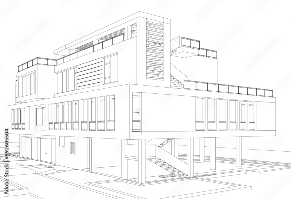 sketch of building sketch of building