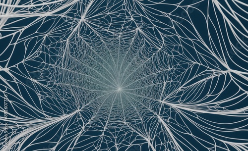 Intricate Spider Web Pattern