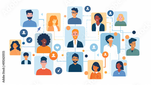 Customer segmentation divides a market into distinct groups with similar needs or characteristics. 