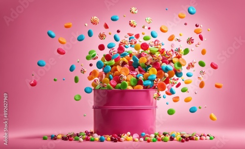 Colorful Candies Explosion