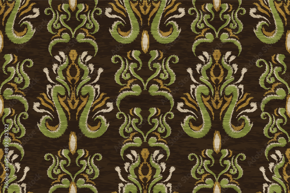 abstract seamless motif fabric patterns, abstract ikat, carpet, fabric, batik abstract seamless motif fabric patterns, abstract ikat, carpet, fabric, batik