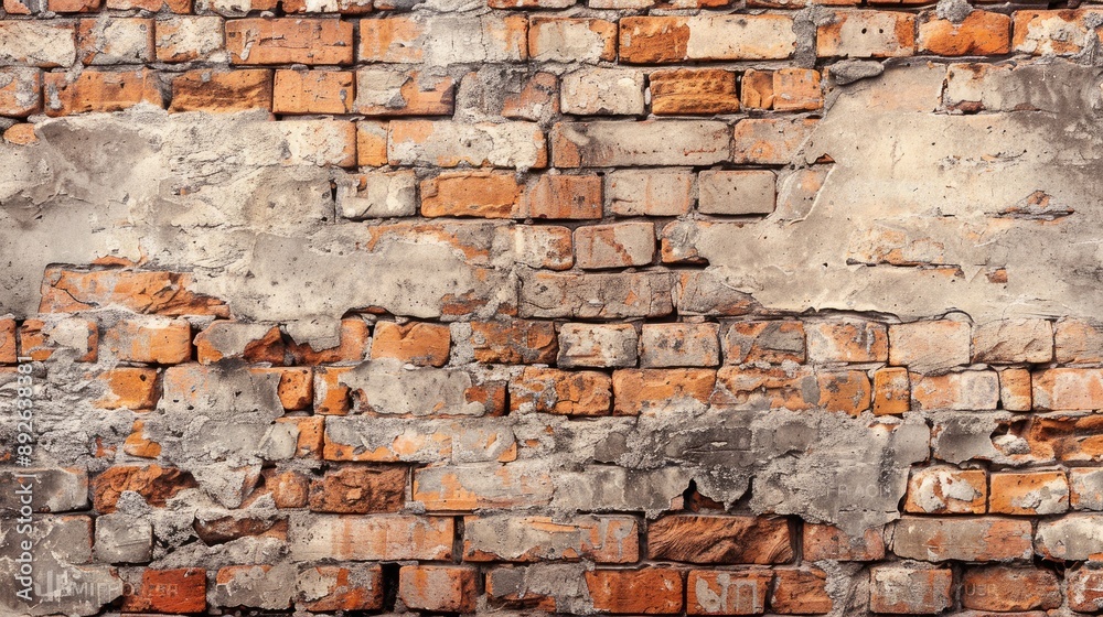 Background image featuring an aged brick wall Background image featuring an aged brick wall