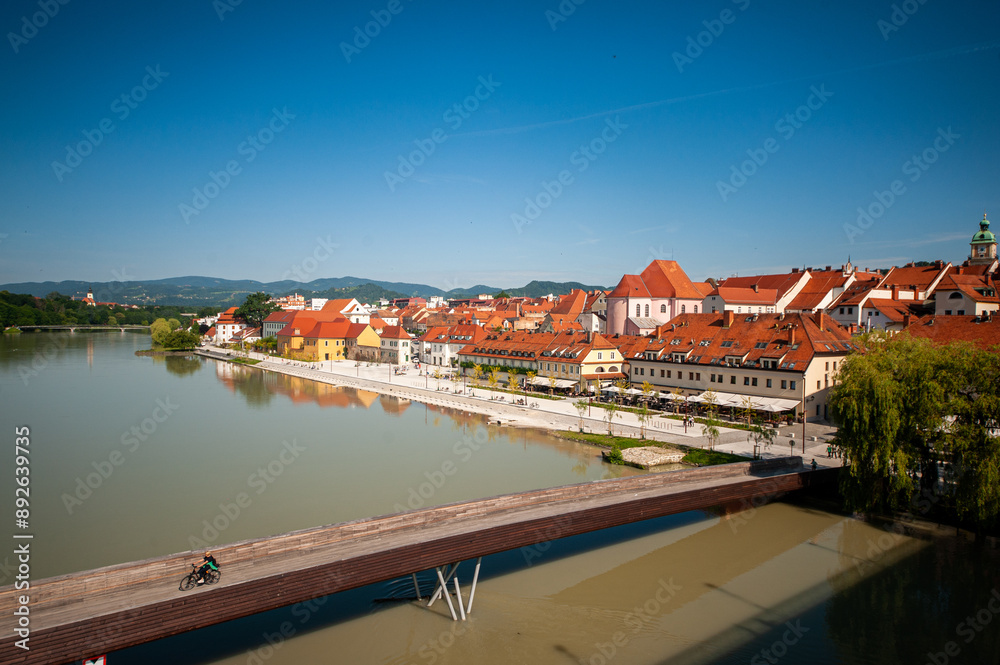 Obraz premium Beautiful city Maribor in Slovenia 