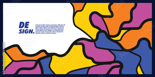 Yellow abstract background with cool space area suitable for social media