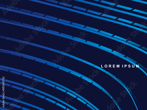 Futuristic blue background digital technology, cyber nano information, abstract communication, future technology data innovation, internet network speed connection.