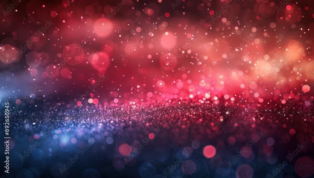 Abstract Red and Blue Glitter Background Abstract Red and Blue Glitter Background