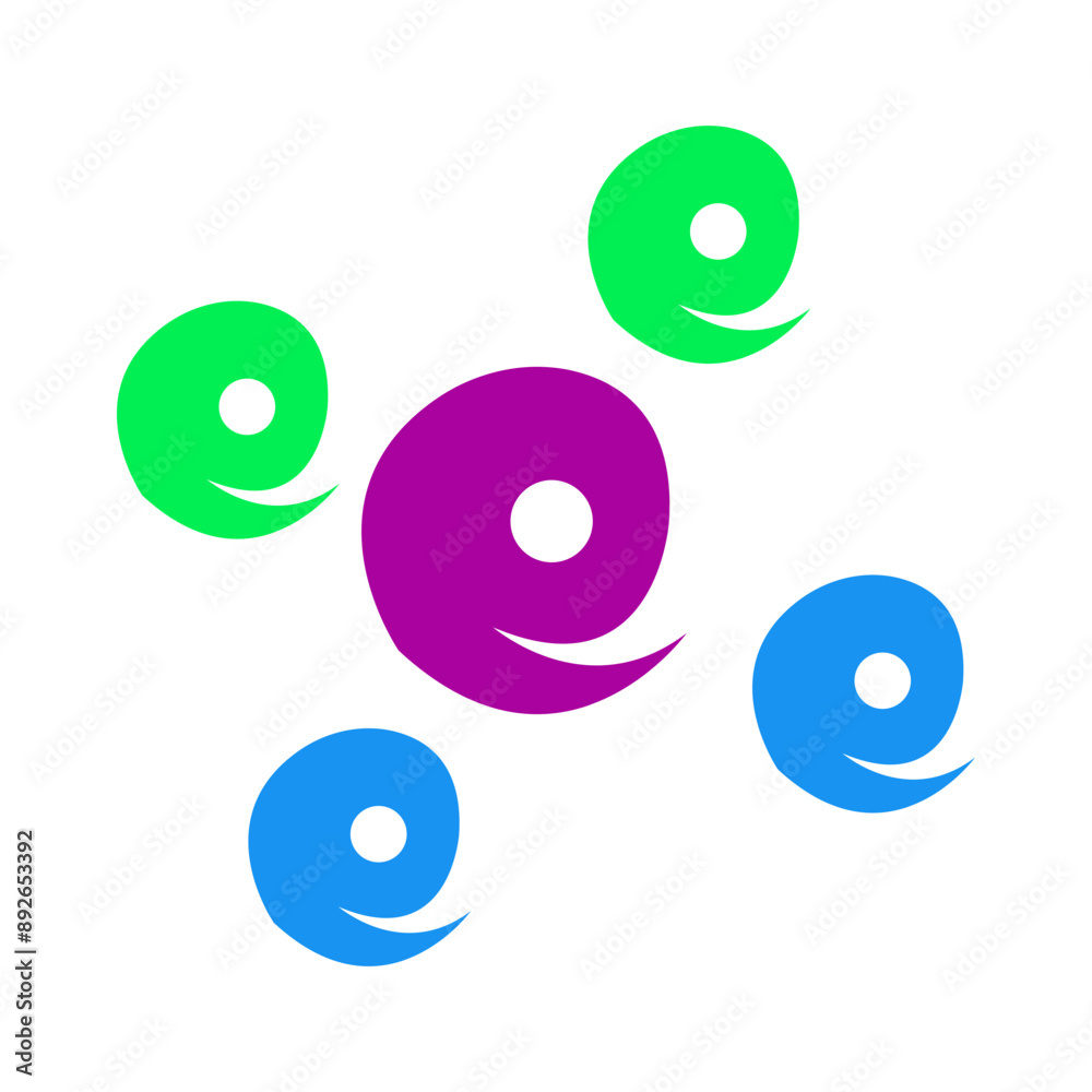 vector logo symbol, Vector illustration, abstract, art, 3d rendering vector logo symbol, Vector illustration, abstract, art, 3d rendering