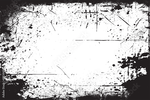 Grunge Texture Background - Vector Distressed Pattern