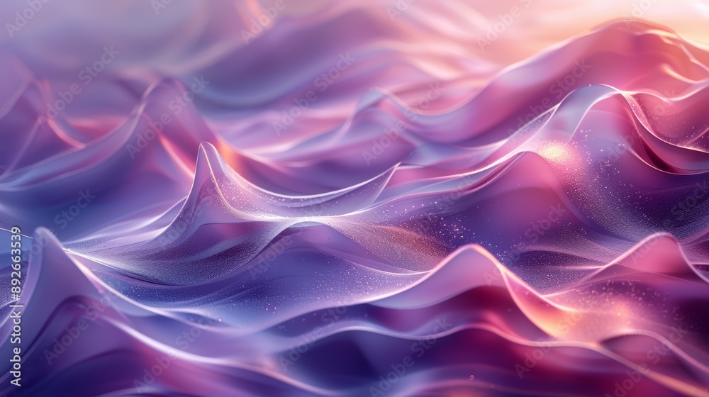 Abstract purple and pink wave background with a soft, dreamy feel. Abstract purple and pink wave background with a soft, dreamy feel.