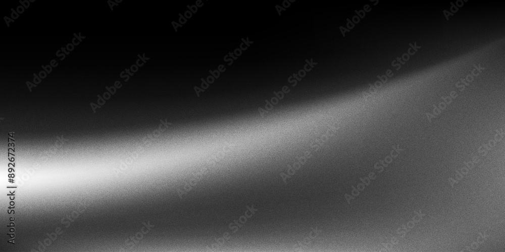 Grey gradient background, abstract black and white grain gradation ...
