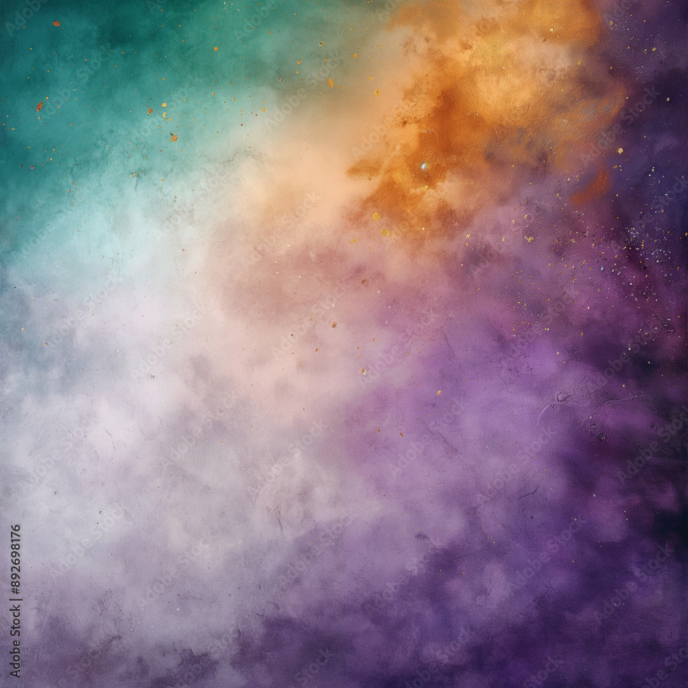 Obraz premium A colorful background with a purple and green swirl