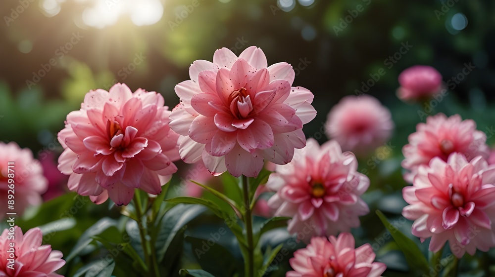 Fototapeta premium pink flowers