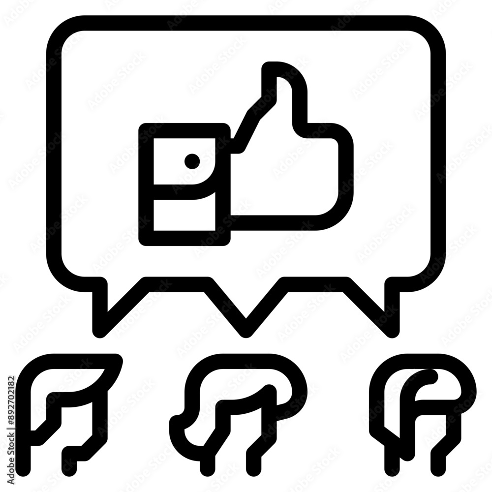 testimonials outline icon testimonials outline icon