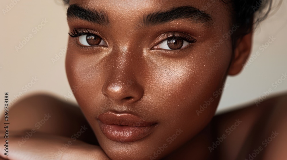 The Radiant Woman's Face The Radiant Woman's Face