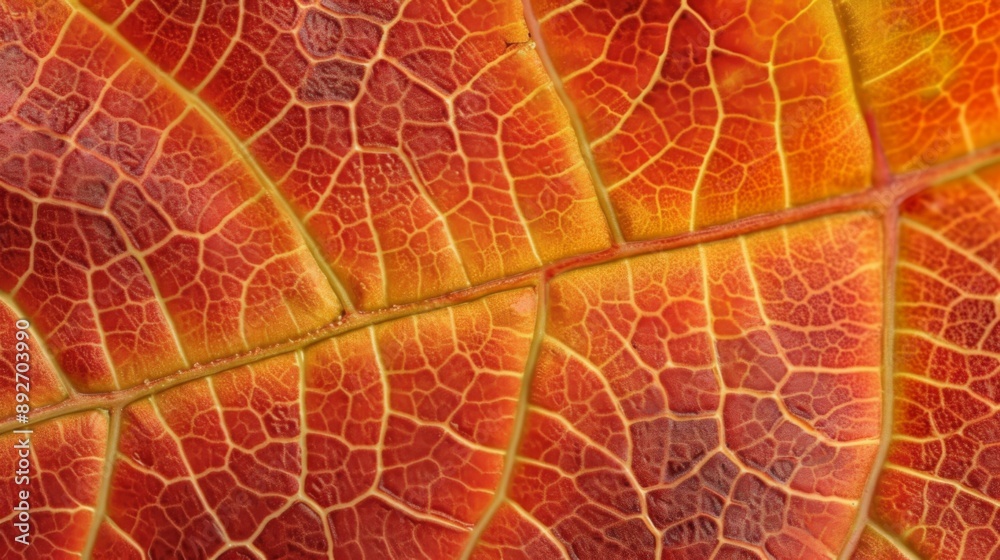 Obraz premium An autumn maple leaf