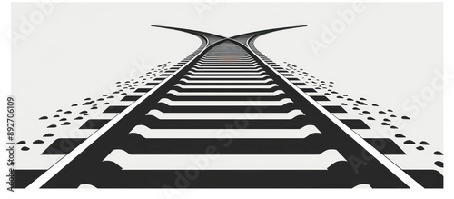 Splitting Tracks: A Graphic Representation of Choice