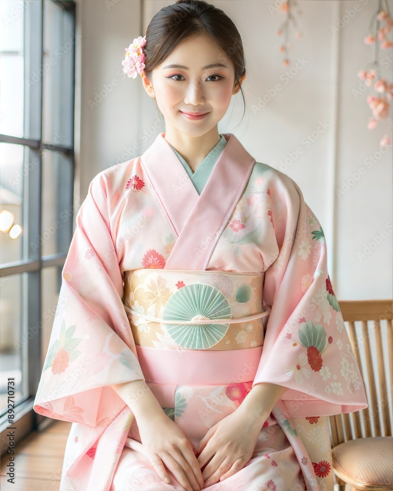 日本の魅力的なモデルの女の子 日本の魅力的なモデルの女の子