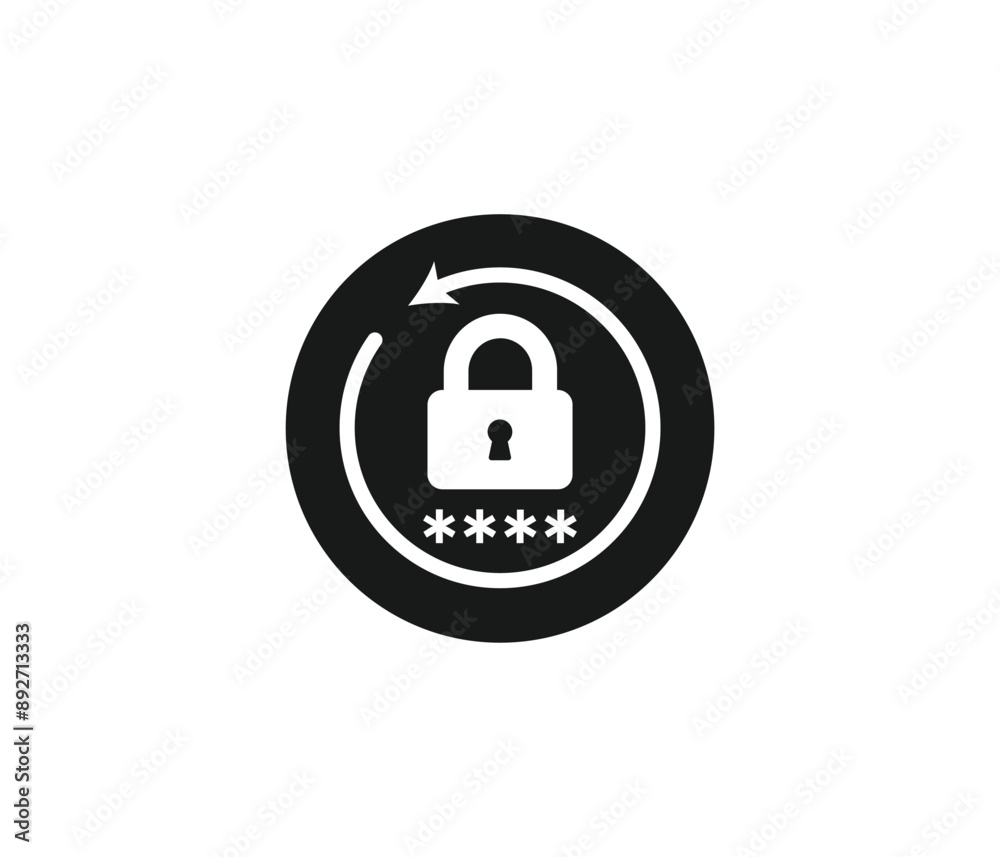 Change password vector icon, Reset Password icon for apps and web Change password vector icon, Reset Password icon for apps and web