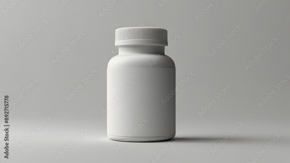 Blank medicine bottle, mockup. Blank medicine bottle, mockup.