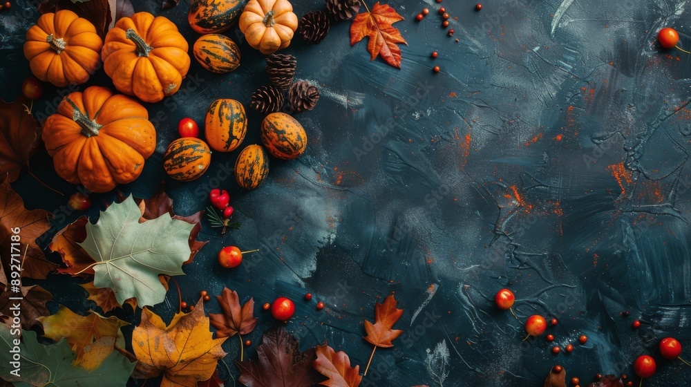Autumnal Pumpkins and Fall Decor Autumnal Pumpkins and Fall Decor