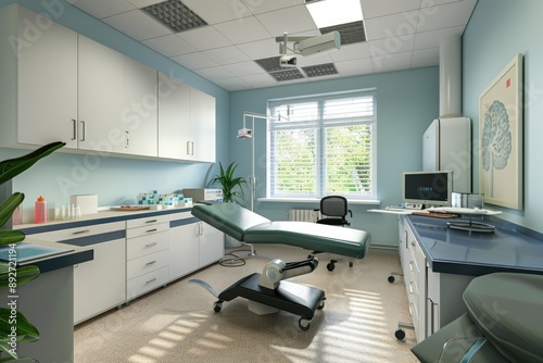 Modern Medical Examination Room Interior Design