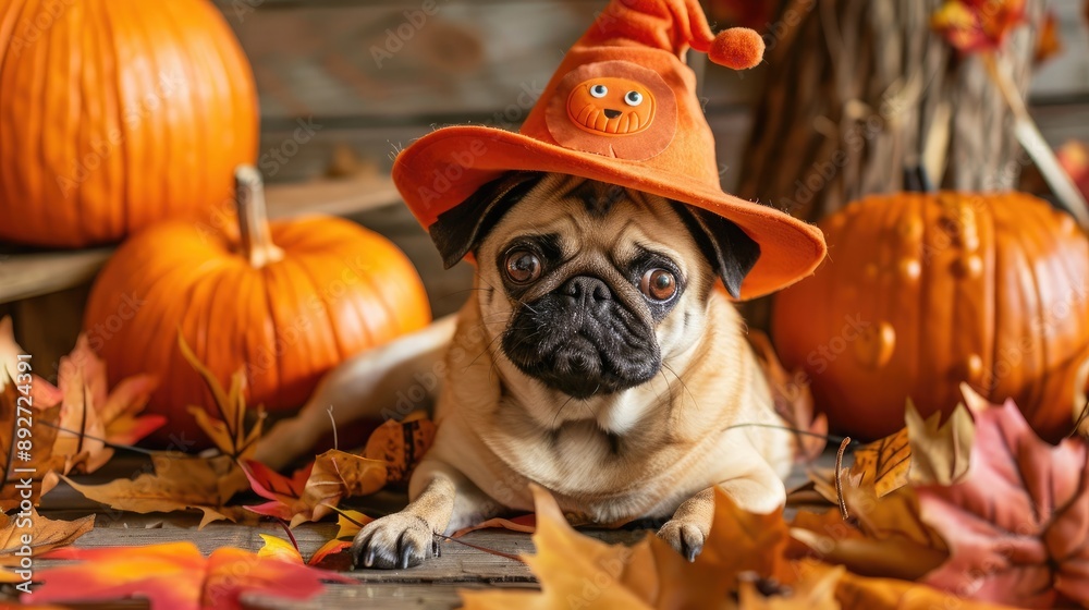 Naklejka premium fall festivals, bonfires, pet portraits, festive appetizers, horror movie marathons