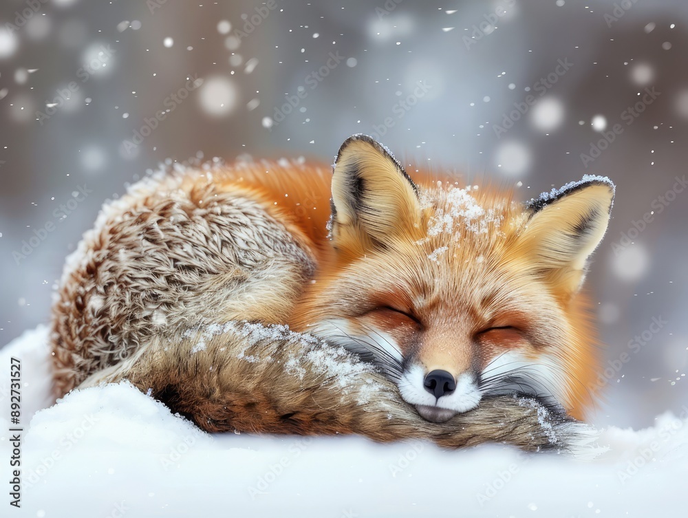 red fox in snow red fox in snow