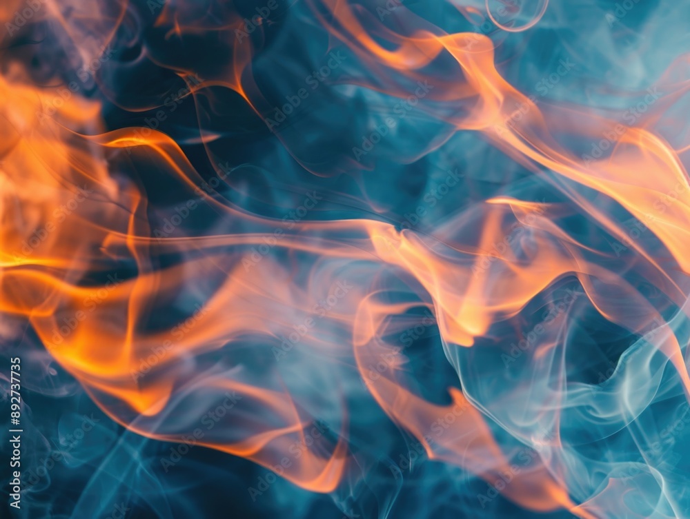 Close-up of flames on dark background Close-up of flames on dark background